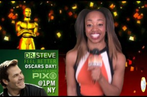 SusieQ FitLife on The Dr Steve Show! Oscars Day!