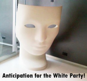 Anticipation for the White Party Affair for Calvin Wiley reported by SusieQ FitLife