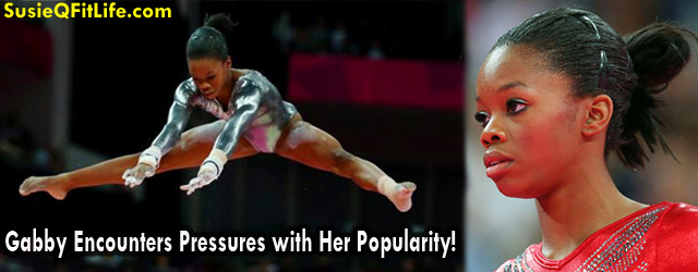 Gabby Douglas Encounters Pressures with Her Popularity!