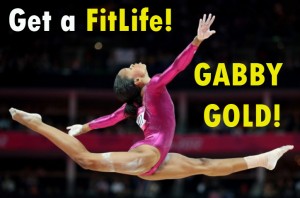 Gabby Douglas wins the GOLD Medal SusieQ FitLife Reports