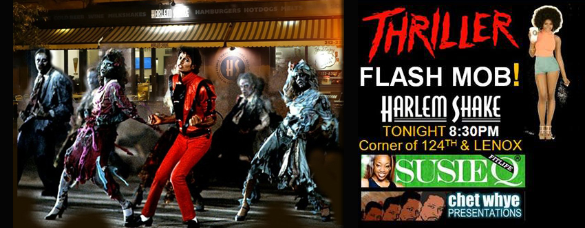 Thriller Flash Mob! Harlem Shake! | SusieQ FitLife